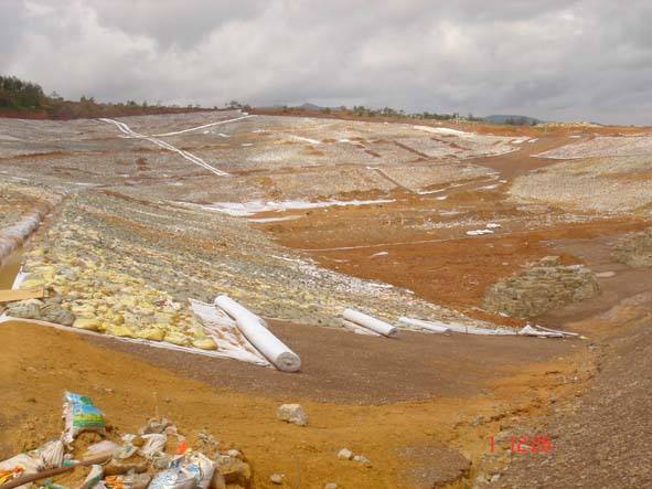 角礫為主地質(zhì)區(qū)水庫基層土工膜如何施工